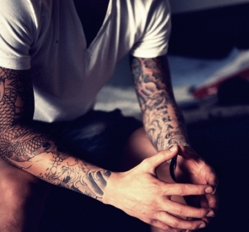 Японские татуировки на руках