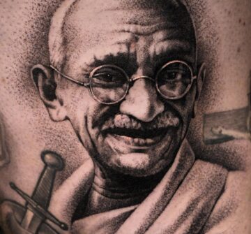 Портрет Ганди