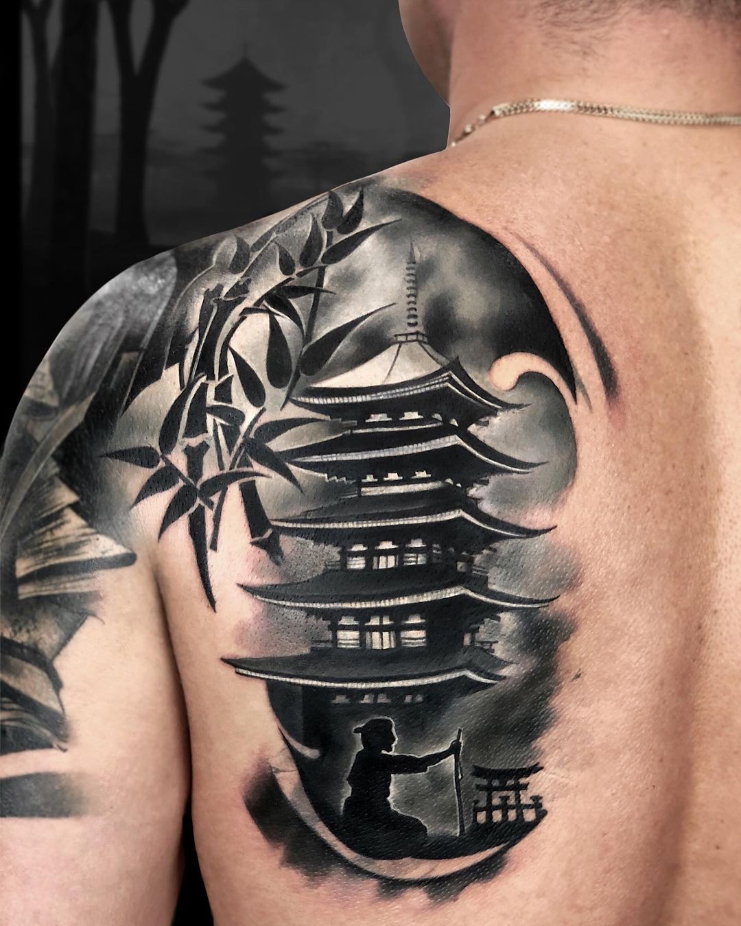 Татуировки на плече и лопатке: от выбора стиля до ухода за кожей