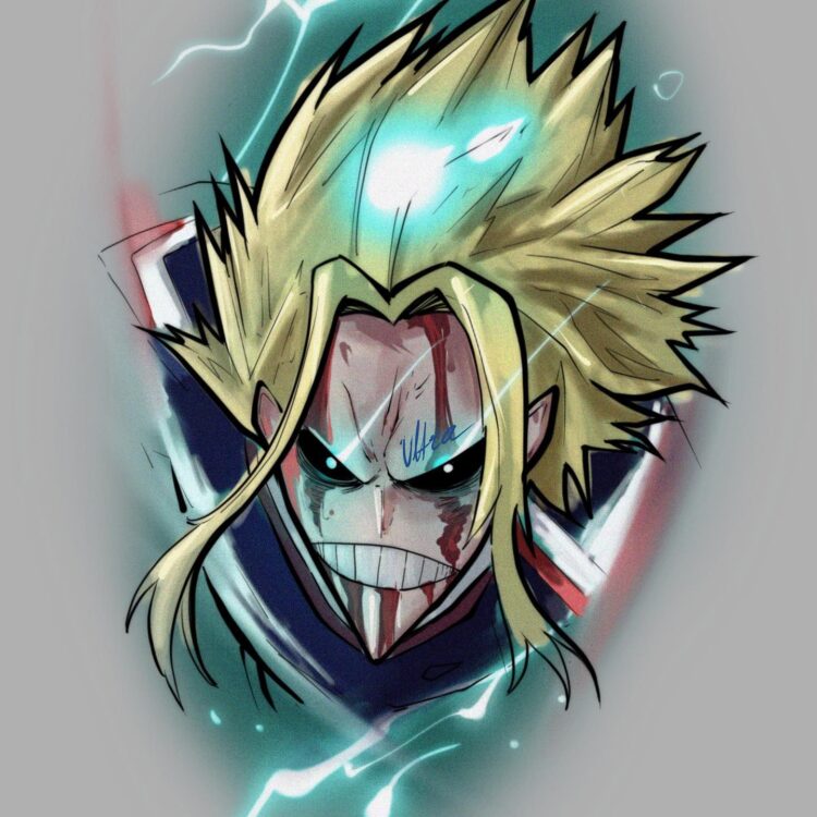 All Might, аниме